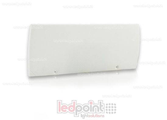 Imagen de Tapa plata para perfil en aluminio para pared PR-WALL9242