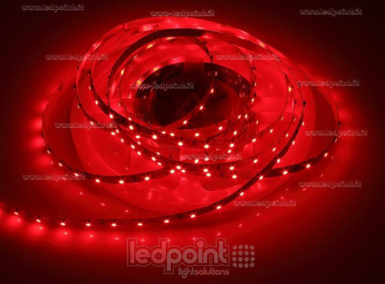 Imagen de Tira de led 5m rojo 3528 60led/m 12V 4,8W/m