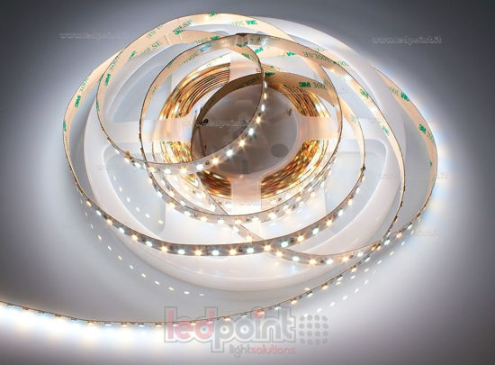 Imagen de Tira de led CCT 5m 3 hilos 2600-6500K 2835 120led/m Honglitronic 24V 14,4W/m