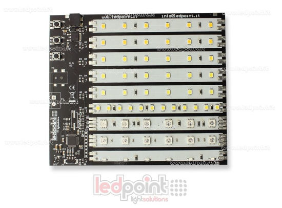 Imagen de Expositor de 9 tipos de tiras de led