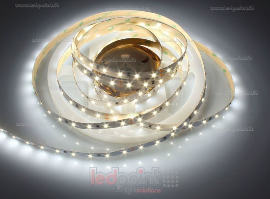 Imagen de Tira de led 5m blanco 3800-4000K 2835 60led/m Honglitronic 24V 14,4W/m