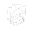Imagen de Modelo descargable para impresión 3D de tapa redonda exterior para perfil angular AN02-08 y AN03-08