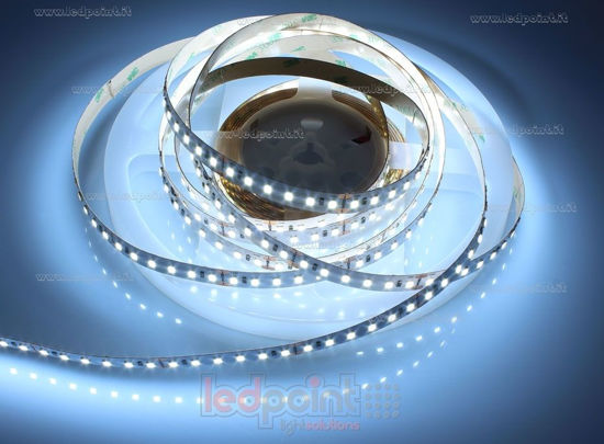 Imagen de Tira de led 5m blanco frío 5700-6000K 2835 120led/m Honglitronic 24V 24W/m