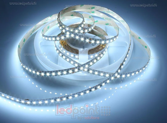 Imagen de Tira de led 5m blanco frío 6000-6500K 2835 120led/m Honglitronic 24V 24W/m