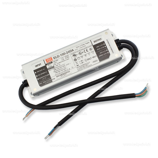 Imagen de Fuente de alimentación 100W 24V con entrada DALI IP67 Mean Well