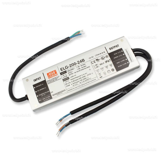 Imagen de Fuente de alimentación 200W 24V con entrada 0-10V IP67 Mean Well