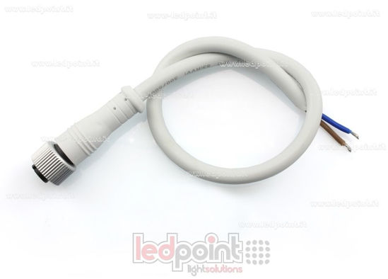 Imagen de Conector hembra 2pin IP67 0,3m
