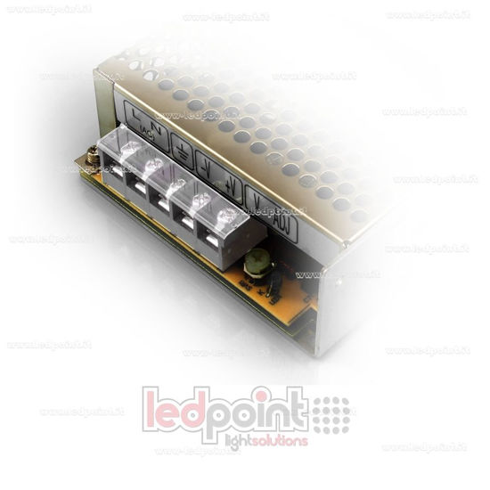 Imagen de Cobertura de plástico para terminal de conexión para fuentes de alimentación Mean Well LRS-35, LRS-50, LRS-75