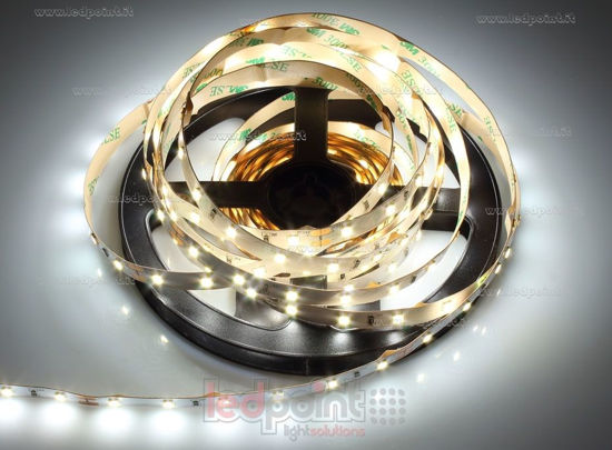 Imagen de Tira de led 5m blanco 3900-4280K 2835 60led/m 24V 4,8W/m