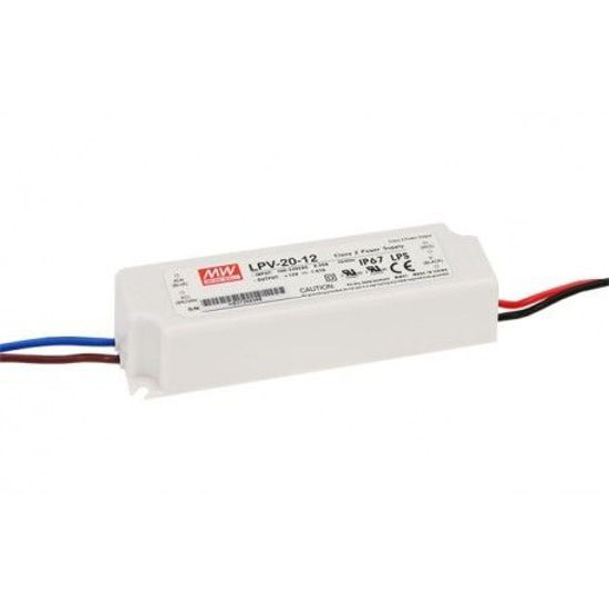 Imagen de Fuente de alimentación 20W 12V IP67 Mean Well