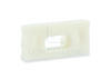 Imagen de Tapa blanca con agujero para cable de alimentación para perfil en aluminio SL08-03
