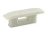 Imagen de Tapa gris con agujero para cable de alimentación para perfil en aluminio empotrado RE01-03