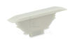 Imagen de Tapa gris para perfil en aluminio empotrado RE03-05