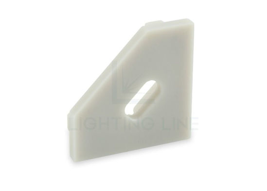 Imagen de Tapa para perfil angular vacío AN01-03 con agujero para el cableado de alimentación