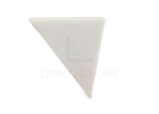 Imagen de Tapa gris derecha para perfil de aluminio para pared WL02-03