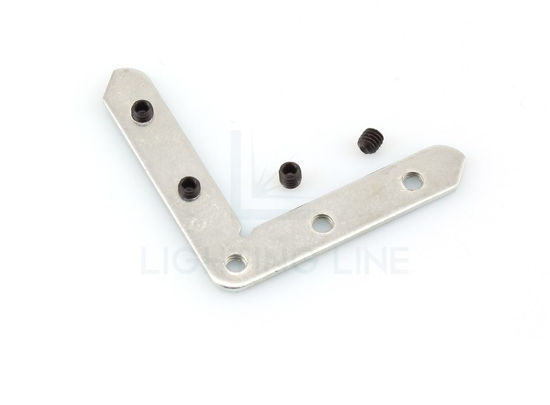 Imagen de Unión de metal para perfiles de aluminio 90° horizontal