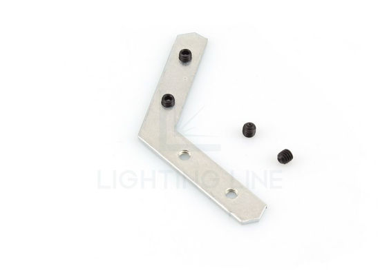 Imagen de Unión de metal para perfiles de aluminio 120° horizontal