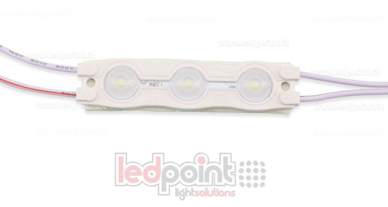 20X 3 Pezzi Modulo LED SL03 2.5W 6500K 12V IP65