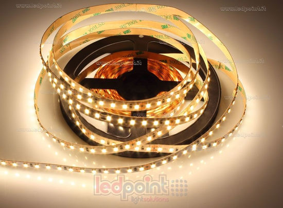 Imagen de Tira de led 5m blanco cálido 2900-3100K 2835 120led/m 24V 9,6W/m