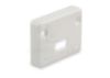 Imagen de Tapa gris de plástico con agujero para perfil SL10-13
