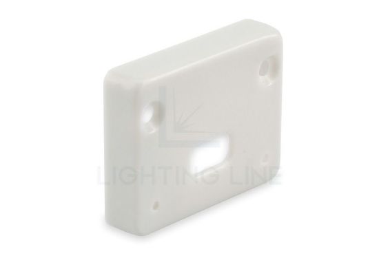 Imagen de Tapa gris de plástico con agujero para perfil SL10-13