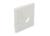 Imagen de Tapa gris en forma de L con agujero para perfil esquinero AN04-09 y AN05-09