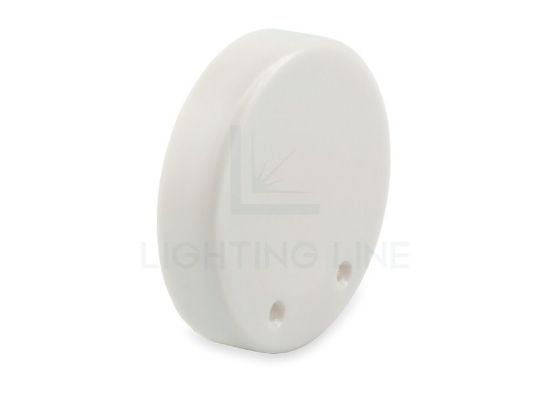 Imagen de Tapa gris de plástico para perfil redondo NE01-14 y NE02-15