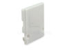 Imagen de Tapa gris de plástico para perfil SL01-01 con difusor alto