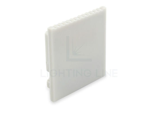 Imagen de Tapa gris de plástico para perfil WL03-01