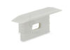 Imagen de Tapa gris de plástico con agujero para perfil RE05-01