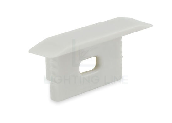 Imagen de Tapa gris de plástico con agujero para perfil RE05-01