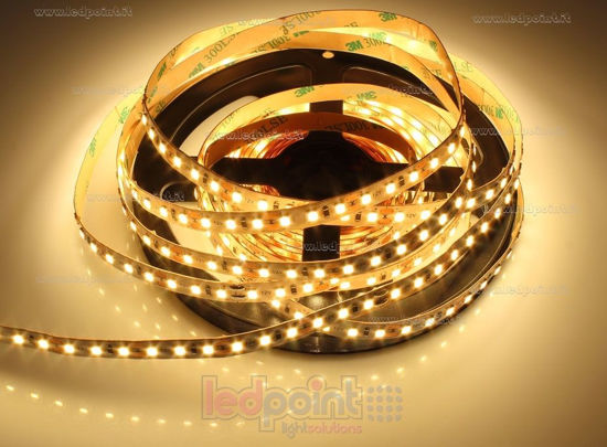 Imagen de Tira de led 5m blanco cálido 2600-2800K 2835 120led/m 12V 9,6W/m