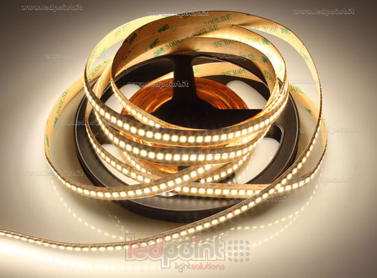 Imagen de Tira de led 5m blanco cálido 3500K 3step 2835 240led/m 24V 19,2W/m