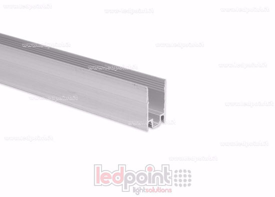 Imagen de Barra de aluminio para fijar, 1m, para Led Neon Flex 8mm
