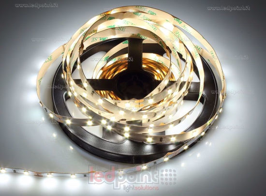 Imagen de Tira de led 5m blanco 4000K 3step 2835 60led/m 24V 4,8W/m
