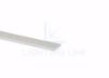 Imagen de Pletina de aluminio 12,3x1,2mm para perfil de aluminio para cerámica 12mm impermeable para pisar, 3 metros