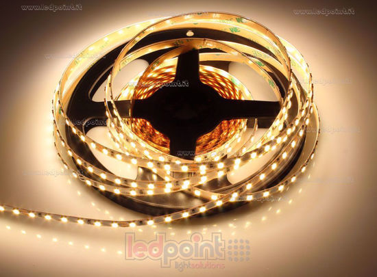 Imagen de Tira de led 5m blanco cálido 3000K 3step 2835 120led/m 24V 9,6W/m, PCB 5mm