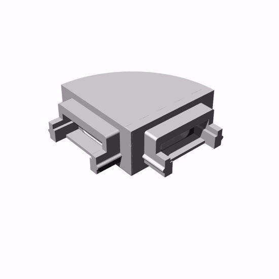 Imagen de Modelo descargable para impresión 3D de tapa exterior para perfil SL08-03