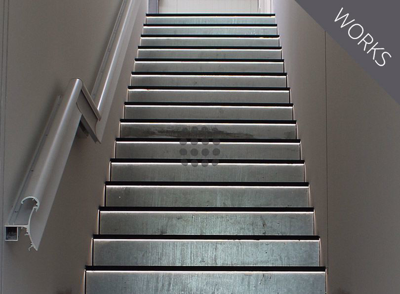 Iluminación escalera | Ledpoint S.r.l.