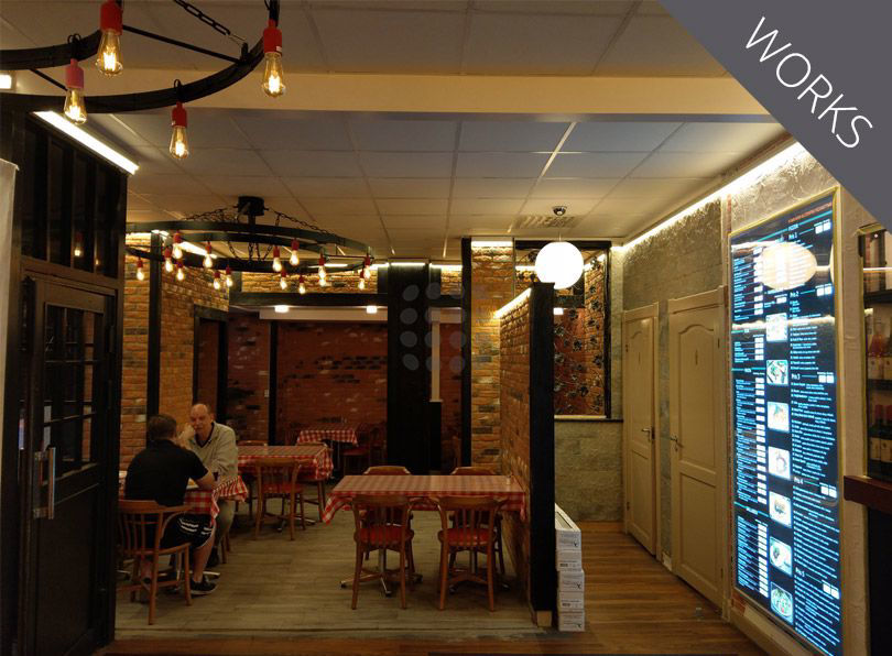 Iluminación restaurante