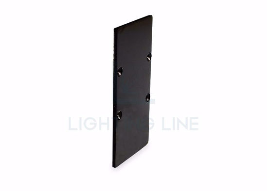 Imagen de Tapa negra de aluminio para perfil CL01-06