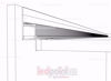 Imagen de Perfil de aluminio angular para pladur 16x12mm, 3 metros