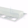 Imagen de Perfil de aluminio para cerámica 12mm impermeable para pisar, 3 metros