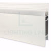 Imagen de Perfil de aluminio para zócalo 75x13mm, 2 metros