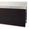 Imagen de Perfil de aluminio para zócalo 75x13mm, 2 metros