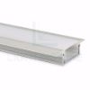 Imagen de Perfil en aluminio 32x10mm empotrado impermeable, 3 metros