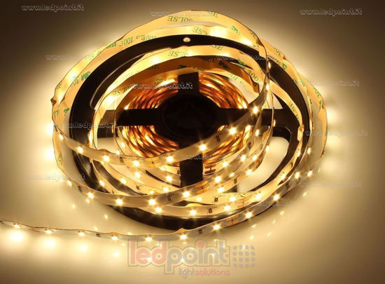 Imagen de Tira de led 5m blanco cálido 2700K 3step 2835 60led/m 24V 4,8W/m