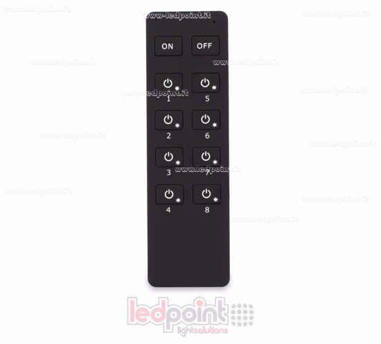 Imagen de Mando a distancia monocromático 8 zonas RF2.4G