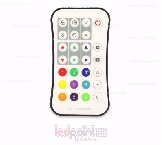 Imagen de Mando a distancia RGB/RGBW y SPI, blanco, monozona, RF2.4G