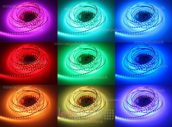 Imagen de Tira de led 5m RGB 3838 120led/m 24V 9,6W/m PCB 5mm